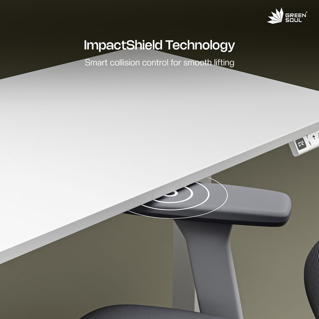 Green Soul Imperium Pro (4 Feet) Multi-Purpose Electric Height Adjustable Study Table