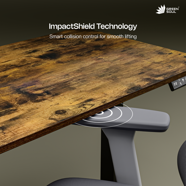 Green Soul Imperium Pro (4 Feet) Multi-Purpose Electric Height Adjustable Study Table