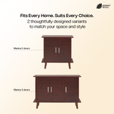 Renewed Marina Go 2-door Shoe Cabinet