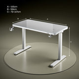 Green Soul Prism Premium Height Adjustable Table