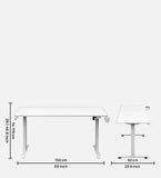 Green Soul Renewed Imperium Pro (5 Feet) Electric Height Adjustable Table