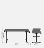 Green Soul Renewed Imperium Pro (5 Feet) Electric Height Adjustable Table
