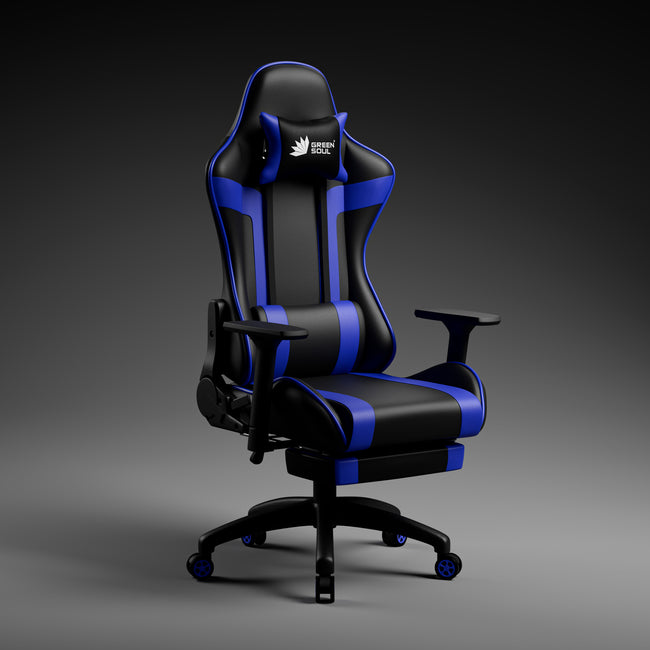 Green Soul Raptor Pro Racing Edition with Footrest Gaming Chair