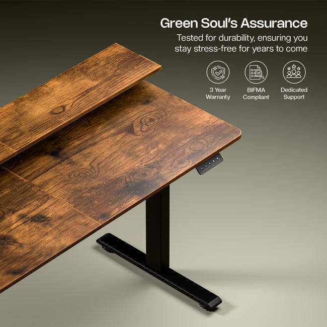 Green Soul Elevate Multi Purpose Electric Height Adjustable Table