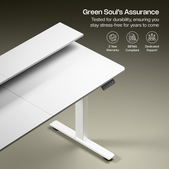 Green Soul Elevate Multi Purpose Electric Height Adjustable Table