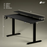 Green Soul Renewed Elevate Electric Height Adjustable Table
