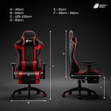 Green Soul Raptor Pro Racing Edition with Footrest Gaming Chair