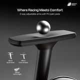Green Soul Raptor Pro Racing Edition with Footrest Gaming Chair