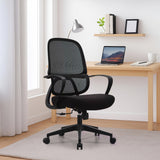 Green Soul Orbit Ergonomic Mesh Office Chair for Work Ultra Thick Cushion Patented Screwless Armrest