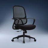 Green Soul Orbit Ergonomic Mesh Office Chair for Work Ultra Thick Cushion Patented Screwless Armrest
