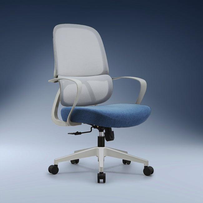 Green Soul Orbit Ergonomic Mesh Office Chair for Work Ultra Thick Cushion Patented Screwless Armrest