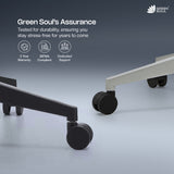 Green Soul Orbit Ergonomic Mesh Office Chair for Work Ultra Thick Cushion Patented Screwless Armrest