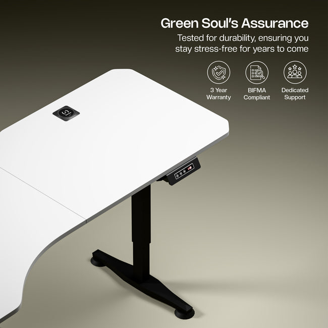 Green Soul Renewed Trigger 2.0 Height Adjustable Table