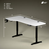 Green Soul Renewed Trigger 2.0 Height Adjustable Table
