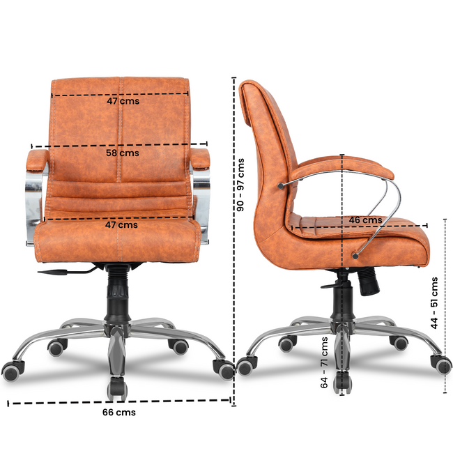 Green Soul Verona Mid Back  Executive Chair Dynamic Chairs Green Soul Ergonomics   