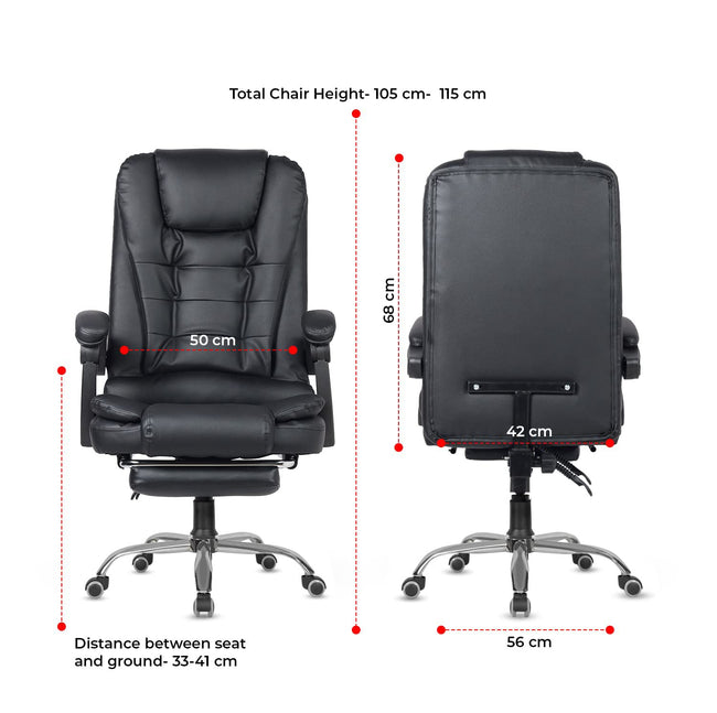 Green Soul Renewed Urbane Pro Leatherette Executive Chair Renewed Green Soul Ergonomics   