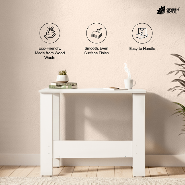 Green Soul Indus Study Table for Home & Office | 90cm | IS 3087 Certified