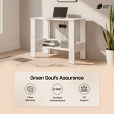 Green Soul Indus Study Table for Home & Office | 90cm | IS 3087 Certified
