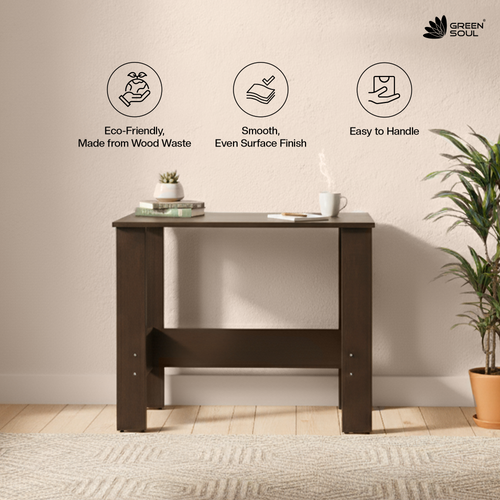 Green Soul Indus Study Table for Home & Office | 90cm | IS 3087 Certified