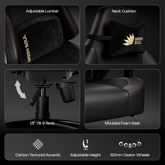 Green Soul Vision Gaming Chair