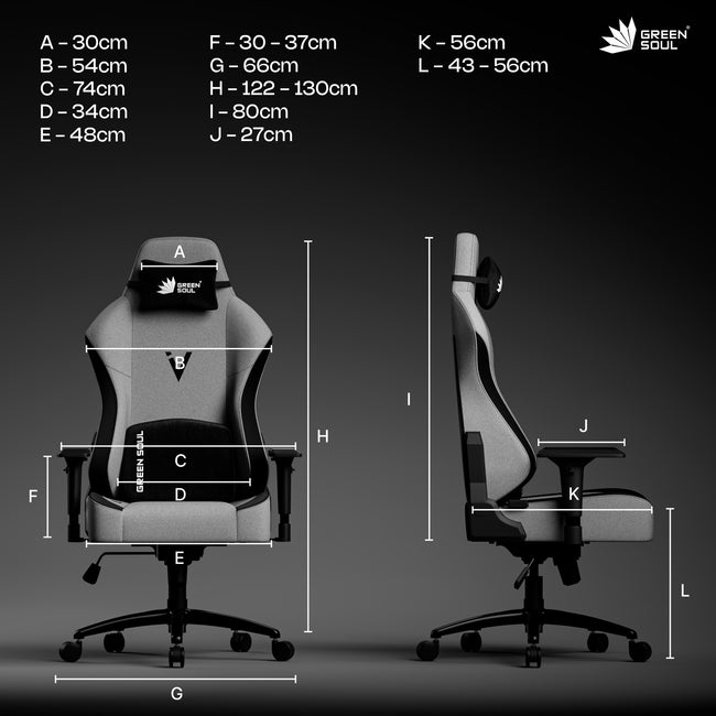 Green Soul Vision Gaming Chair