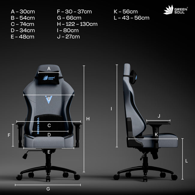 Green Soul Vision Gaming Chair