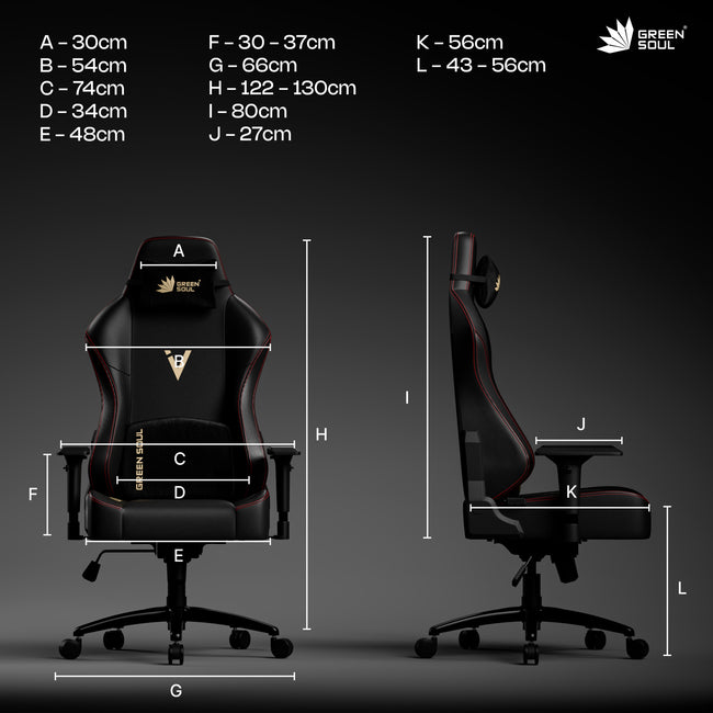 Green Soul Vision Gaming Chair