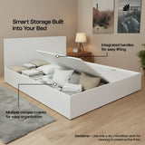 Green Soul Zenith Queen bed with Box Storage
