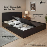 Green Soul Zenith Queen bed with Box Storage