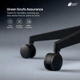 Green Soul Orbit Ergonomic Ultra Thick Cushion Patented Screwless Armrest Office Chair