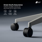 Green Soul Orbit Ergonomic Ultra Thick Cushion Patented Screwless Armrest Office Chair