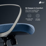 Green Soul Orbit Ergonomic Ultra Thick Cushion Patented Screwless Armrest Office Chair