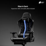 Green Soul Ghost Gaming Chair With Integrated Footrest