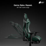 Green Soul Ghost Gaming Chair With Integrated Footrest