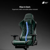 Green Soul Ghost Gaming Chair With Integrated Footrest