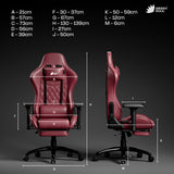 Green Soul Ghost Gaming Chair With Integrated Footrest