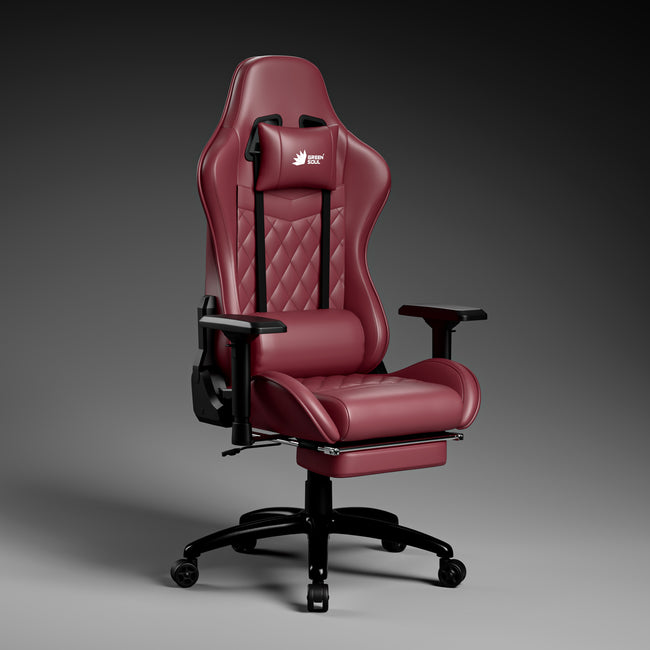 Green Soul Ghost Gaming Chair With Integrated Footrest