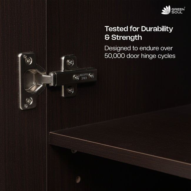 Green Soul Merlin 3-Door Wardrobe