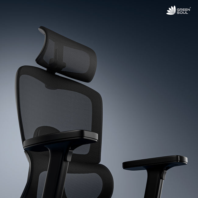 Green Soul Orion Ergonomic Office Chair with Dual Panel Backrest and Intelli-Adapt Auto-Weight Sensing Recline