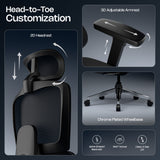 Green Soul Orion Ergonomic Office Chair with Dual Panel Backrest and Intelli-Adapt Auto-Weight Sensing Recline