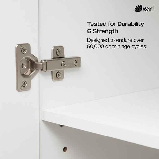 Green Soul Merlin 3-Door Wardrobe