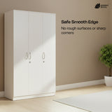 Green Soul Merlin 3-Door Wardrobe