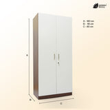 Green Soul Arthur 2-Door Wardrobe