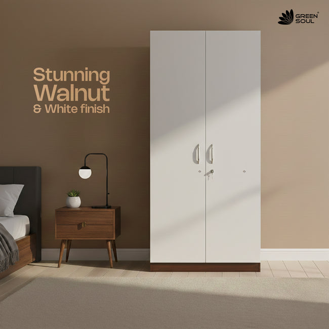 Green Soul Arthur 2-Door Wardrobe