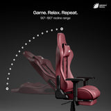 Green Soul Ghost Gaming Chair With Integrated Footrest