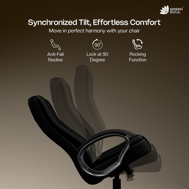 Green Soul Vienna Fabric Executive Chair