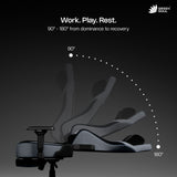 Green Soul Vision Pro V2 Premium Fabric 4D Armrests & Flat Wheelbase Ergonomic Gaming Chair