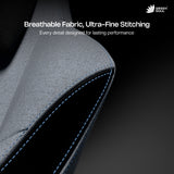 Green Soul Vision Pro V2 Premium Fabric 4D Armrests & Flat Wheelbase Ergonomic Gaming Chair