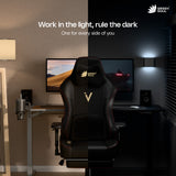 Green Soul Vision Pro V2 Premium Fabric 4D Armrests & Flat Wheelbase Ergonomic Gaming Chair