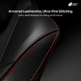 Green Soul Vision Pro V2 Premium Fabric 4D Armrests & Flat Wheelbase Ergonomic Gaming Chair